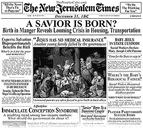 christmas editorial satire