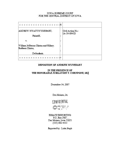 Mental Whiplash Deposition
