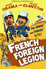 Obama and Hillary Go To War in Libya cartoon