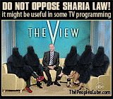 O'Riley the View sharia cartoon