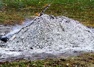 Civil War ashes
