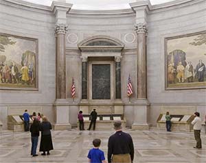 Declaration of Independence display