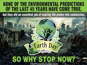 Earth Day scare