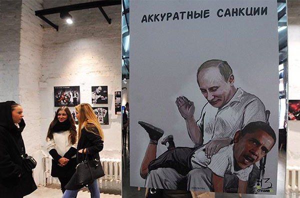 Putin spanks Obama
