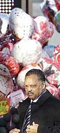 Jesse Jackson at Whitney Houston funeral