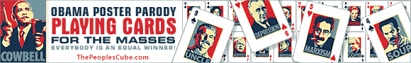 obama playing cards ad