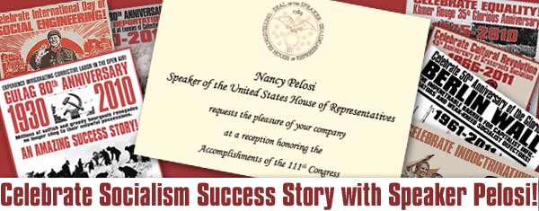 Celebrate Socialism with Nancy Pelosi