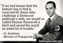 nazi goebbels political satire