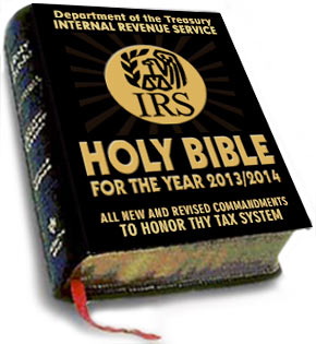 IRS Bible cartoon