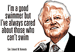 ted kennedy swimmer parody