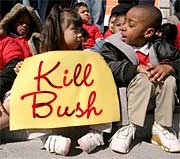 kill bush political satire