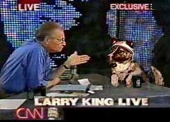laika larry king cartoon