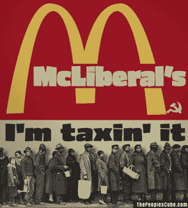 McLiberals progressive fast food