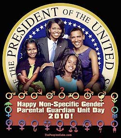 progressive obama jokes and fathers day satire