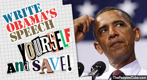 Obama speech maker
