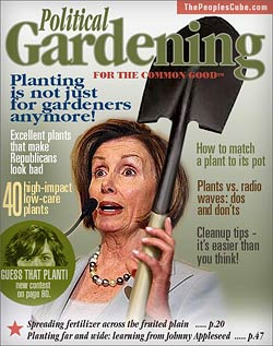 Sandra Fluke is a Plant cartoon