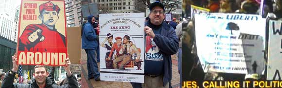 protest tea party posters