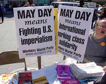 may day communist cartoon