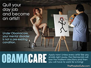Obamacre Artist Quits Day Job