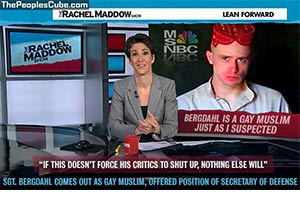 Bergdahl out as gay Muslim