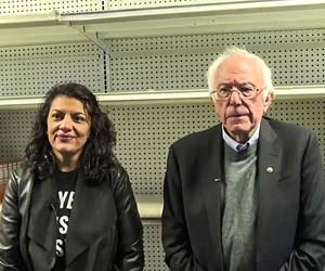 Bernie empty shelves