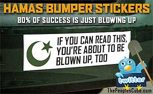 Funny Hamas Bumper Stickers