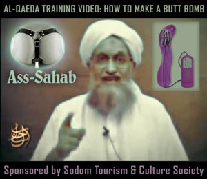 Sodomy in Islamic Jihad training video spoof