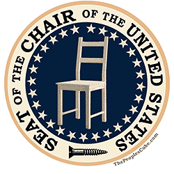  Obama Empty Chair President Seal Parody