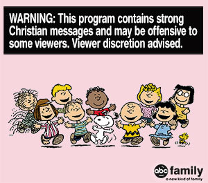 Charlie Brown Christmas warnings