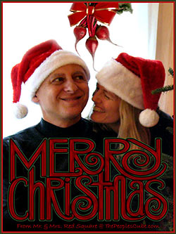 Christmas with the Red Squares