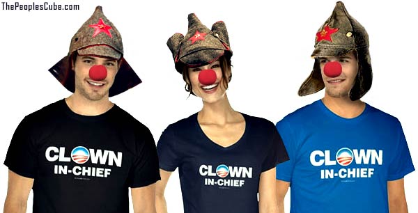 We are all clowns now funny Obama shirts