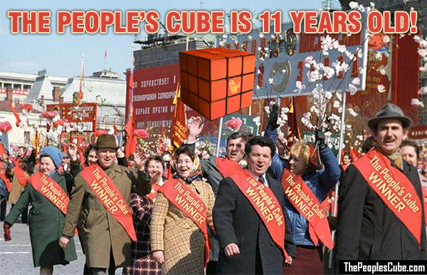 The People's Cube anniversary