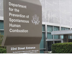 Dept of human combustion
