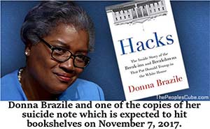 Donna Brazile suicide note