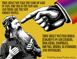 Duck Dynasty's Phil Robertson admonished by LGBT cartoon
