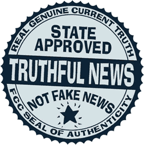 non-fake news FCC badge