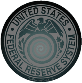 Federal Reserve Seal Hypnotic Circles Animated GIF cartoon