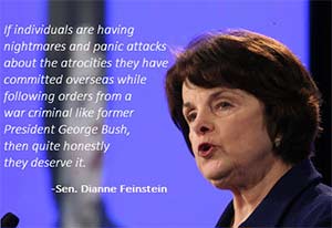 Diane Feinstein parody quote