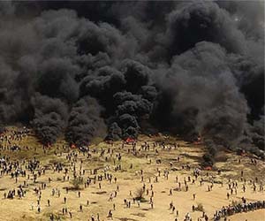 Gaza smoke