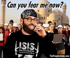 ISIS Can you fear me now spoof