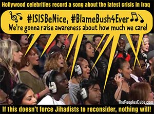 Hollywood celebrities song to solve Iraq crisis