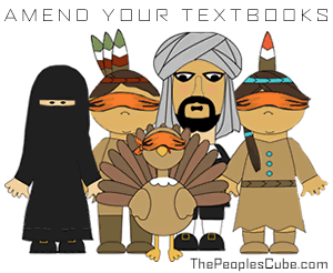 Islam Built Fabric of America cartoom