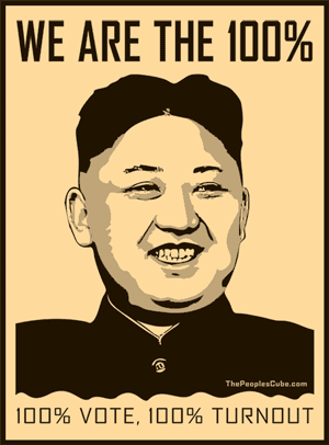Kim Jong Un - We Are The 100%