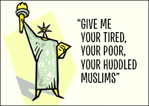 Lady Liberty Poem Muslims