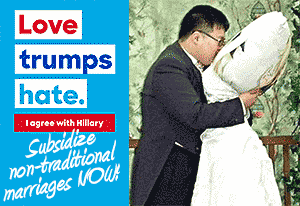 Love trumps hate