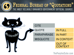 Miss information quotations cartoon