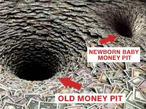 Money pit gives birth