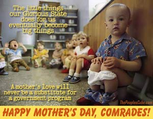 Mother's Day Government Care Cartoon