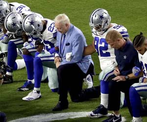 NFL protests = brain damage