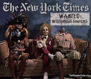anonymous sources at NYT